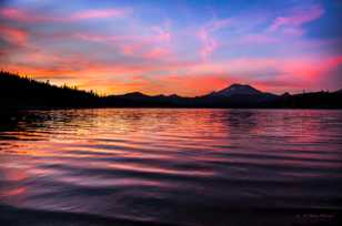 Sunset over Elk Lake-9844